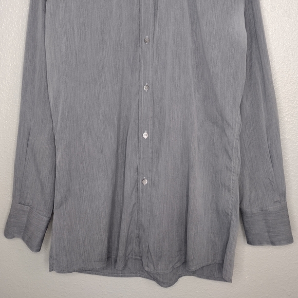Versace Men's Long Sleeve Casual Button Down Dress Shirt Size L - Picture 4 of 16